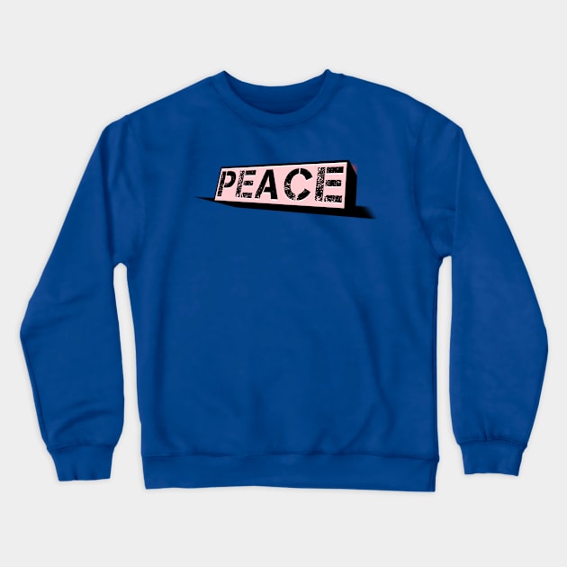 Peace Crewneck Sweatshirt by Ferhi Dz